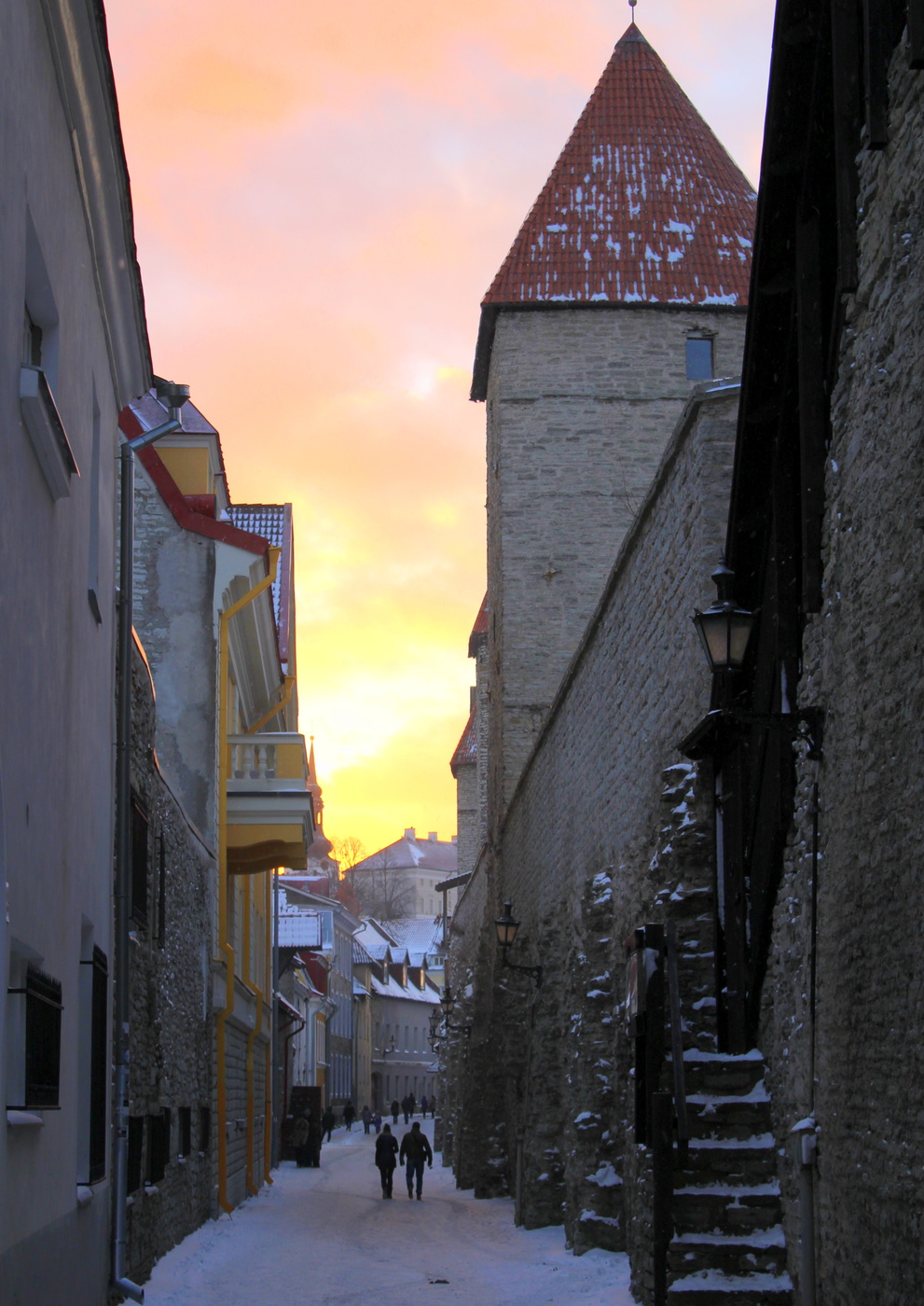 Закат над Таллином