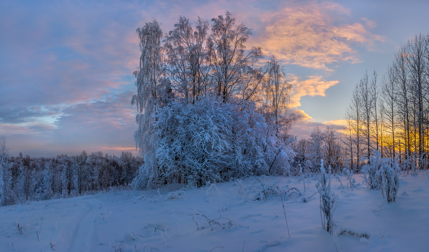 Зимний остров.