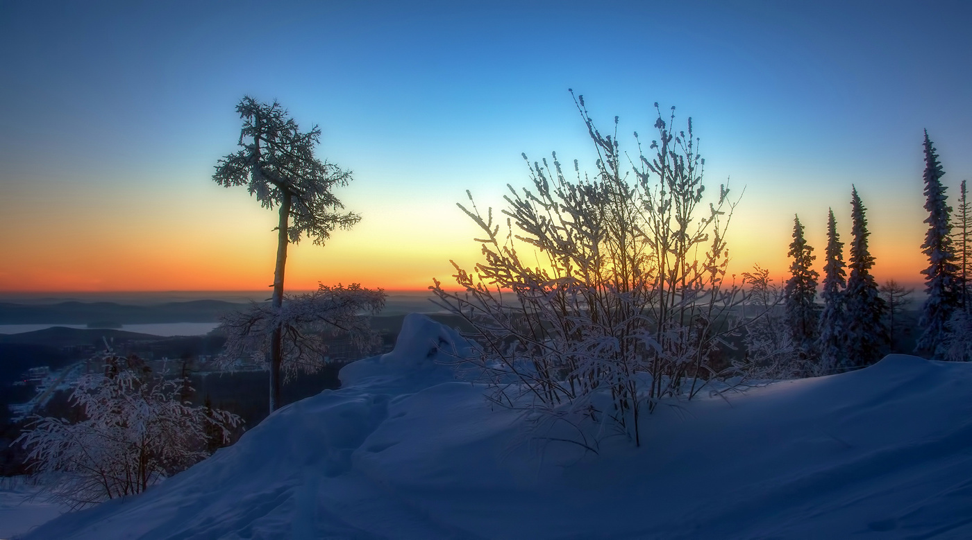 За минуту до восхода