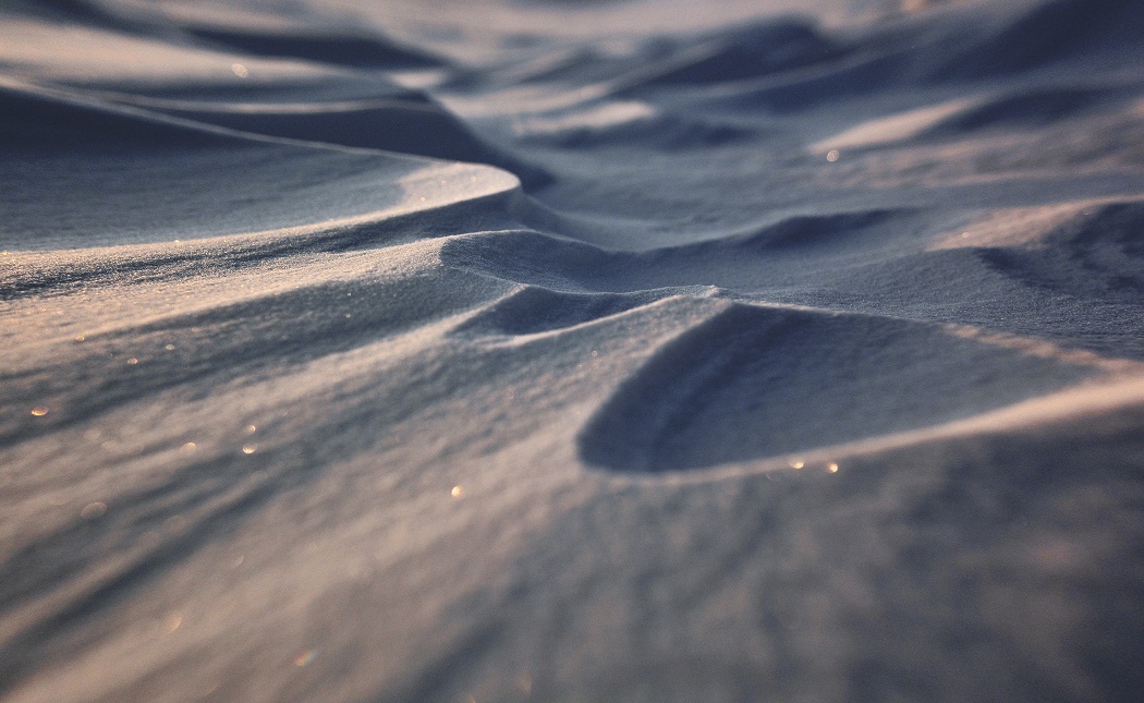 Снежные барханы.