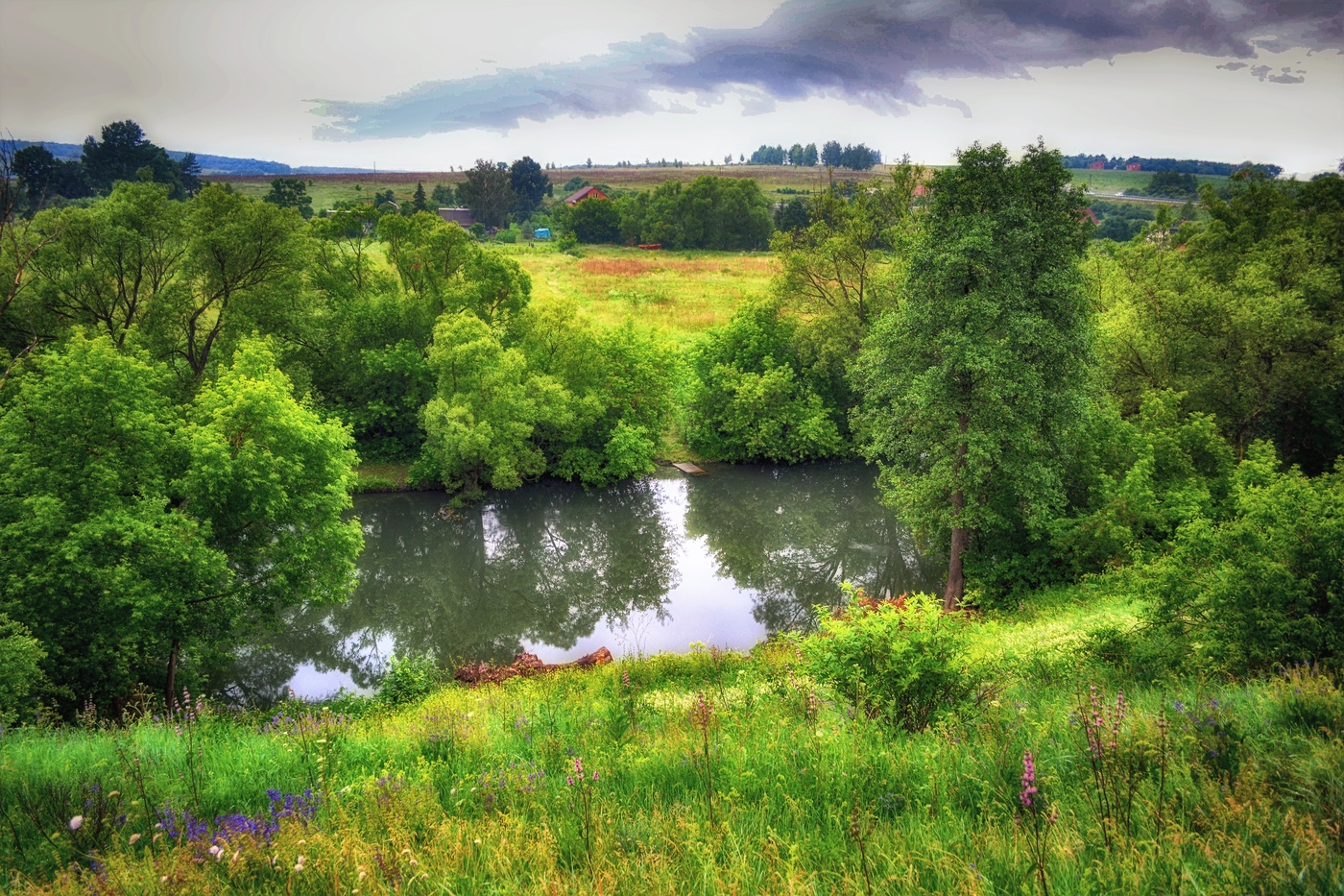 Река Осётр.