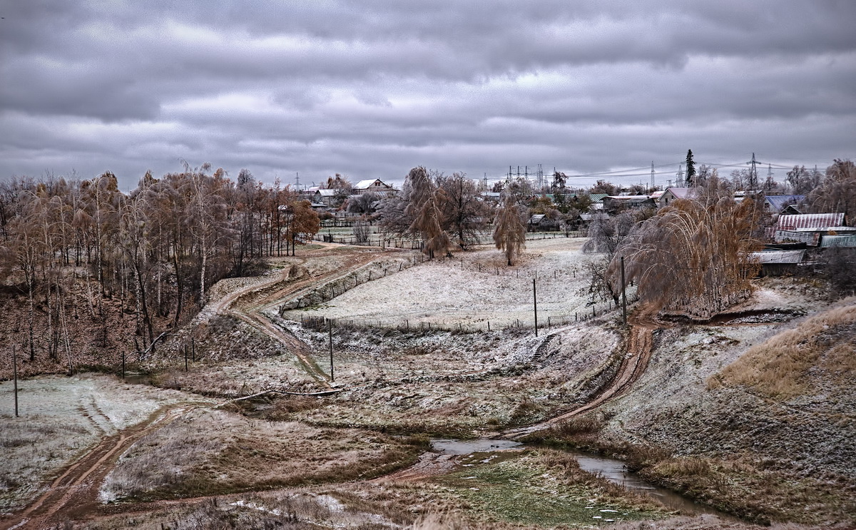 Обледенелый оазис