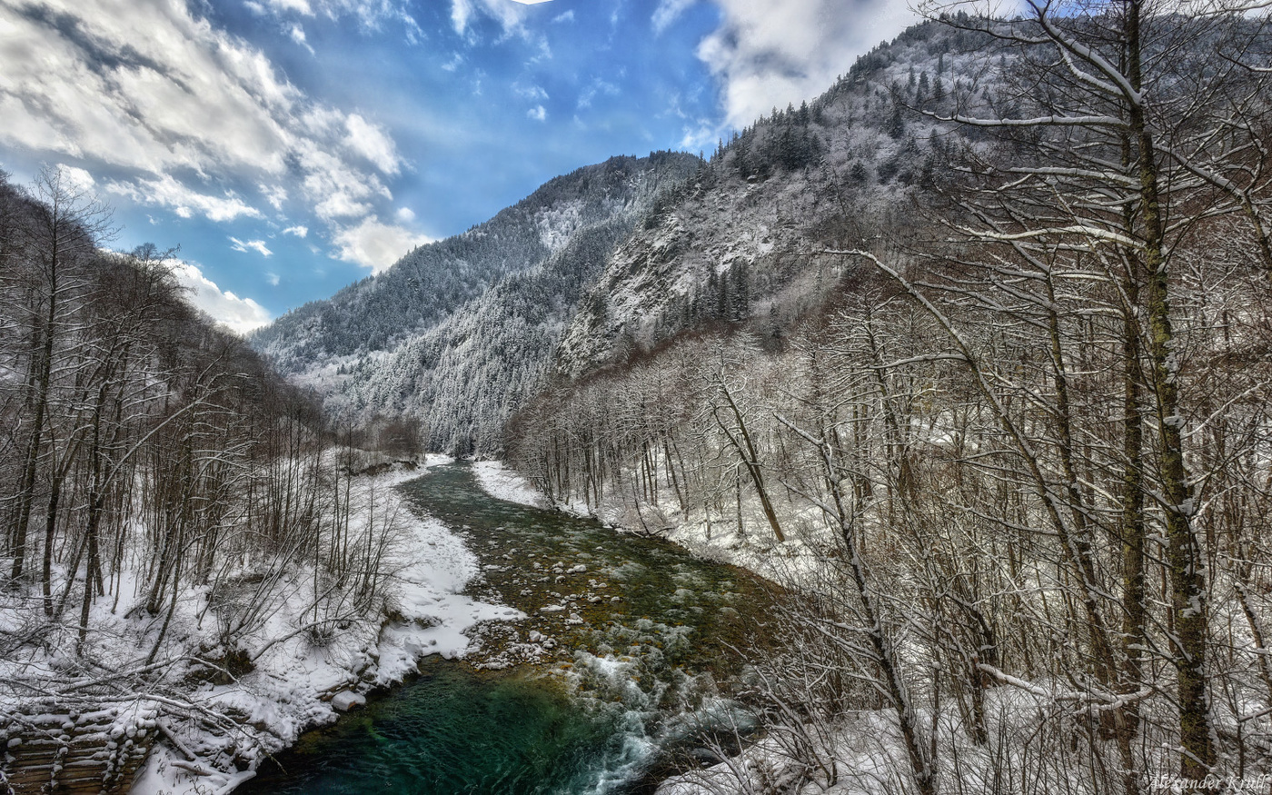 Зима на Большой Лабе...