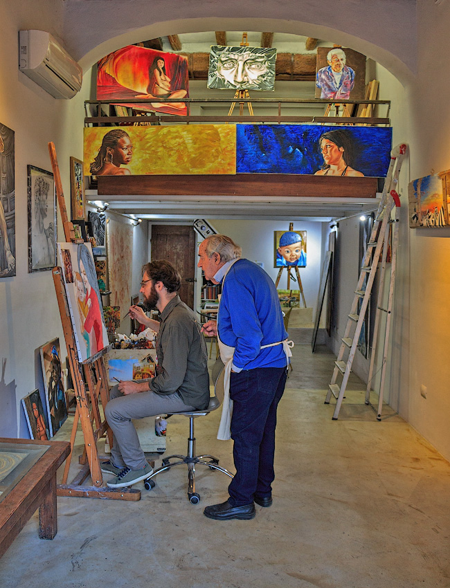 Урок живописи