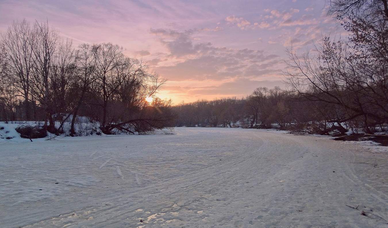 Первомартовский вечер на Орлике