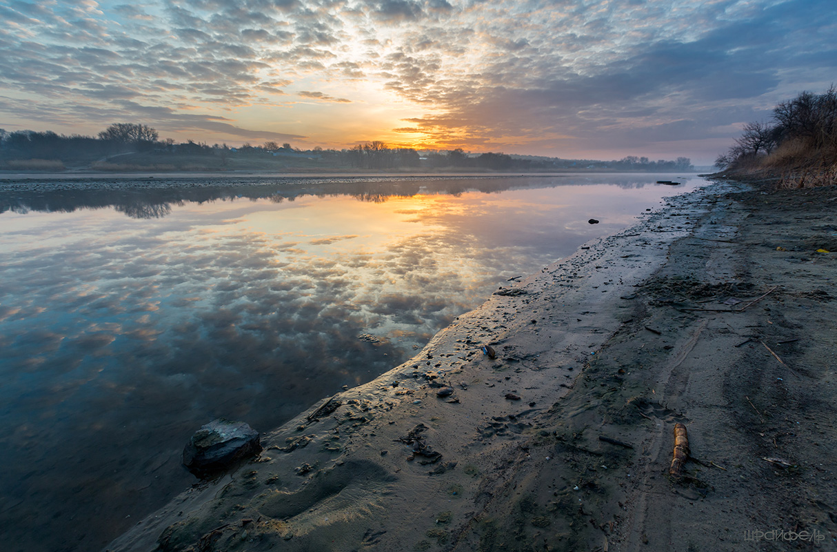 Рассвет над хутором Скородумовка