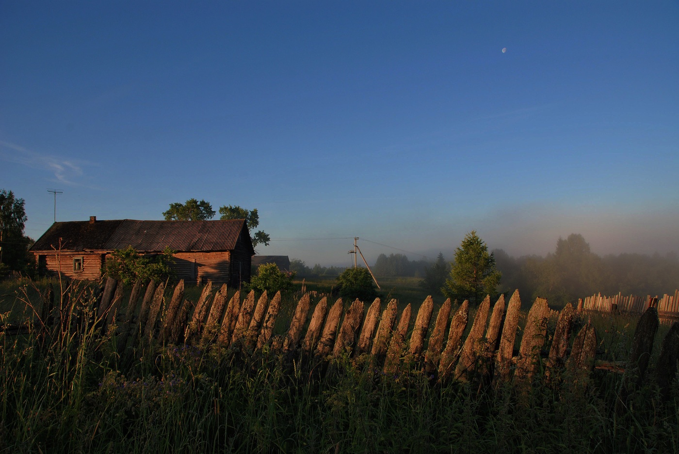 Раннее утро ...