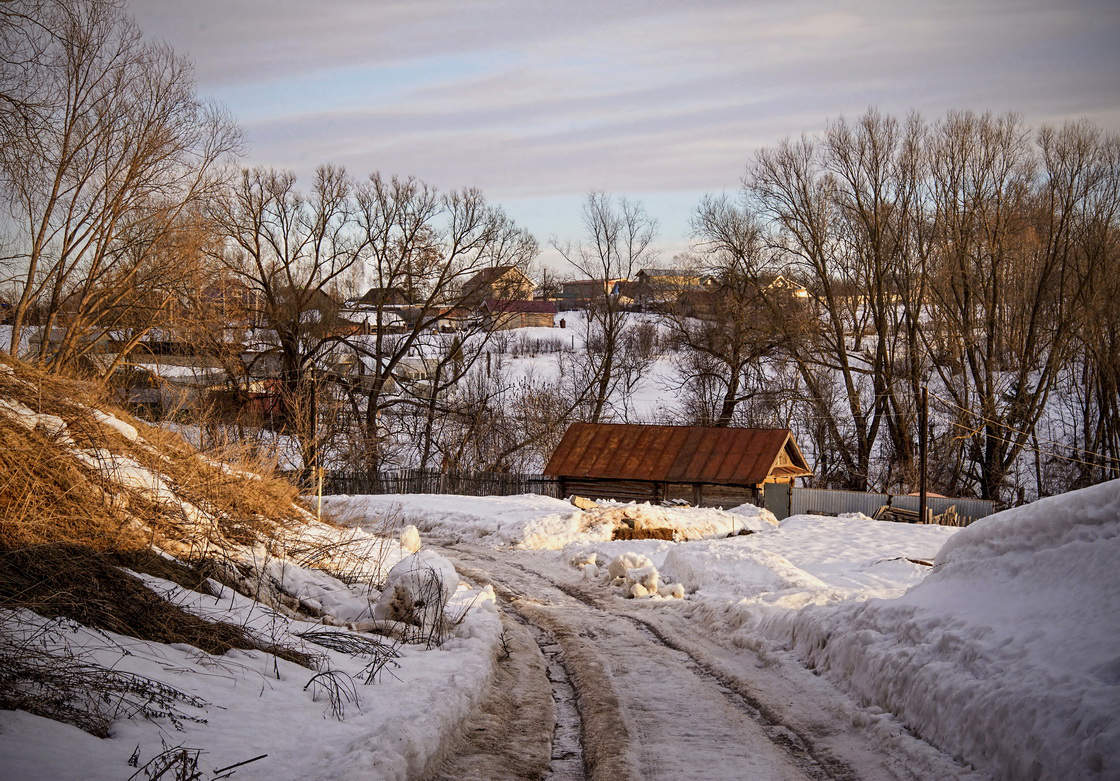 Март. Ранняя весна.