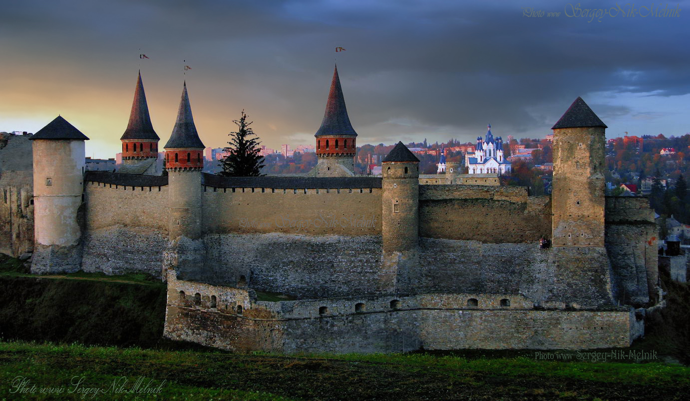 Замки крепости Украины