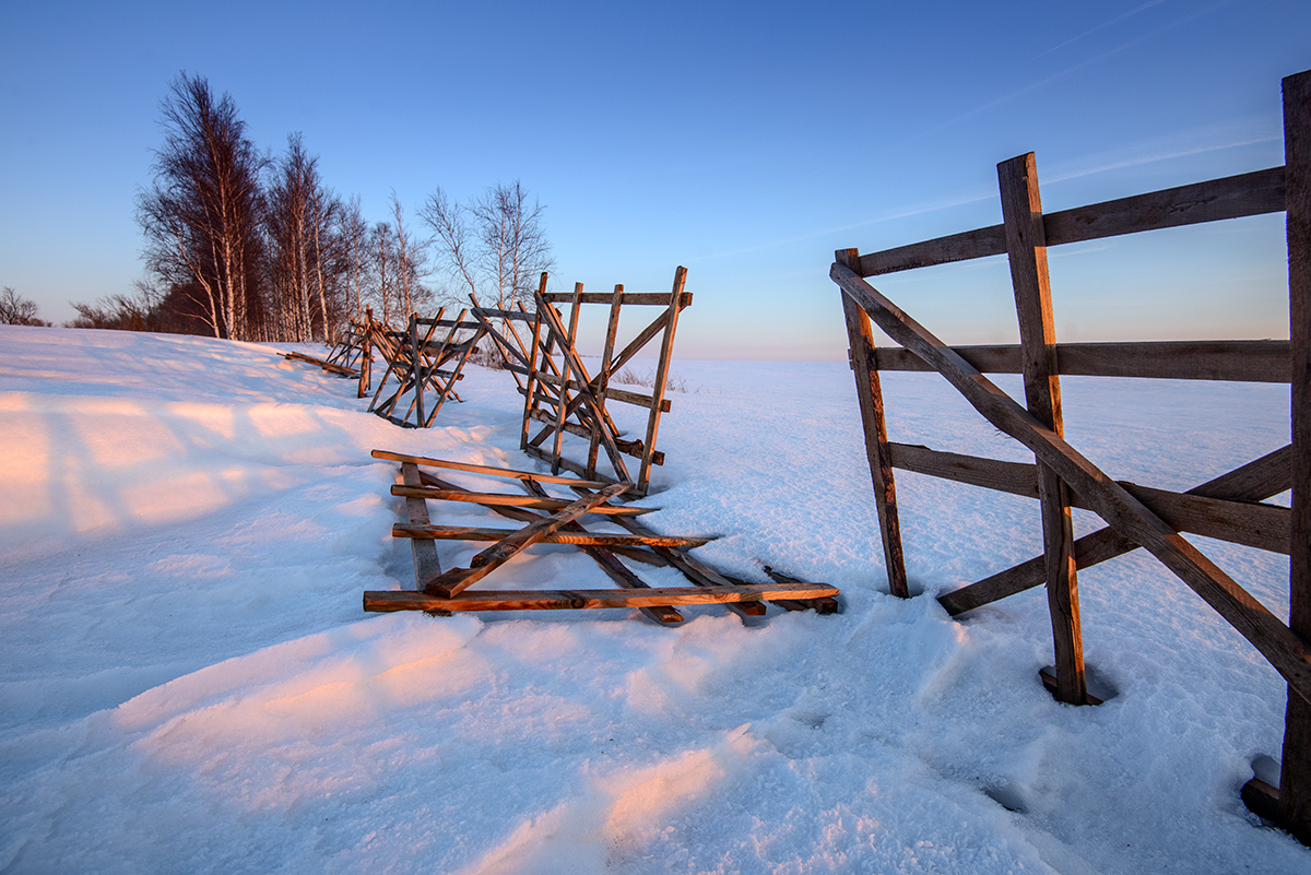 Мартовский пейзаж...