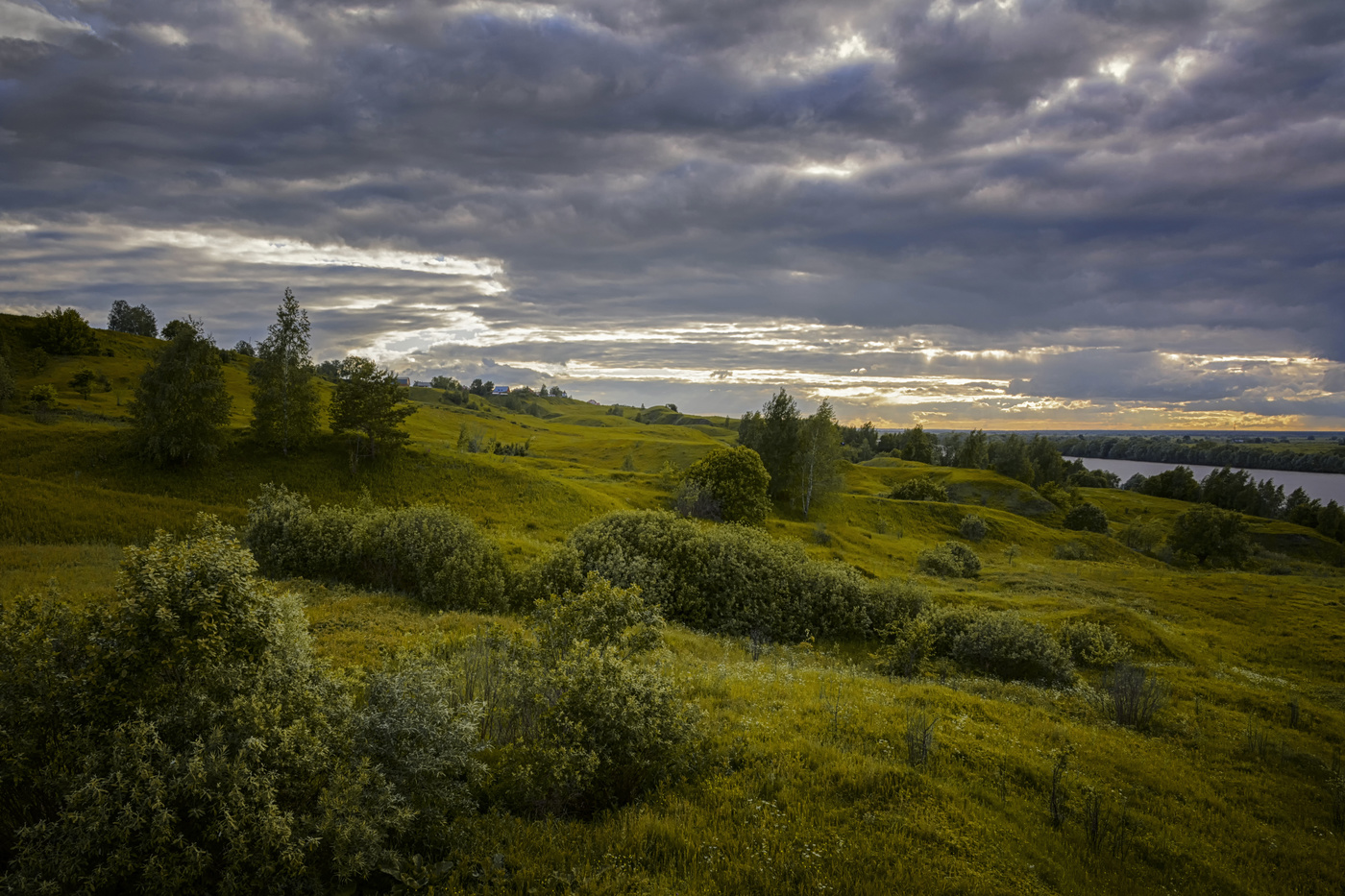 холодный закат