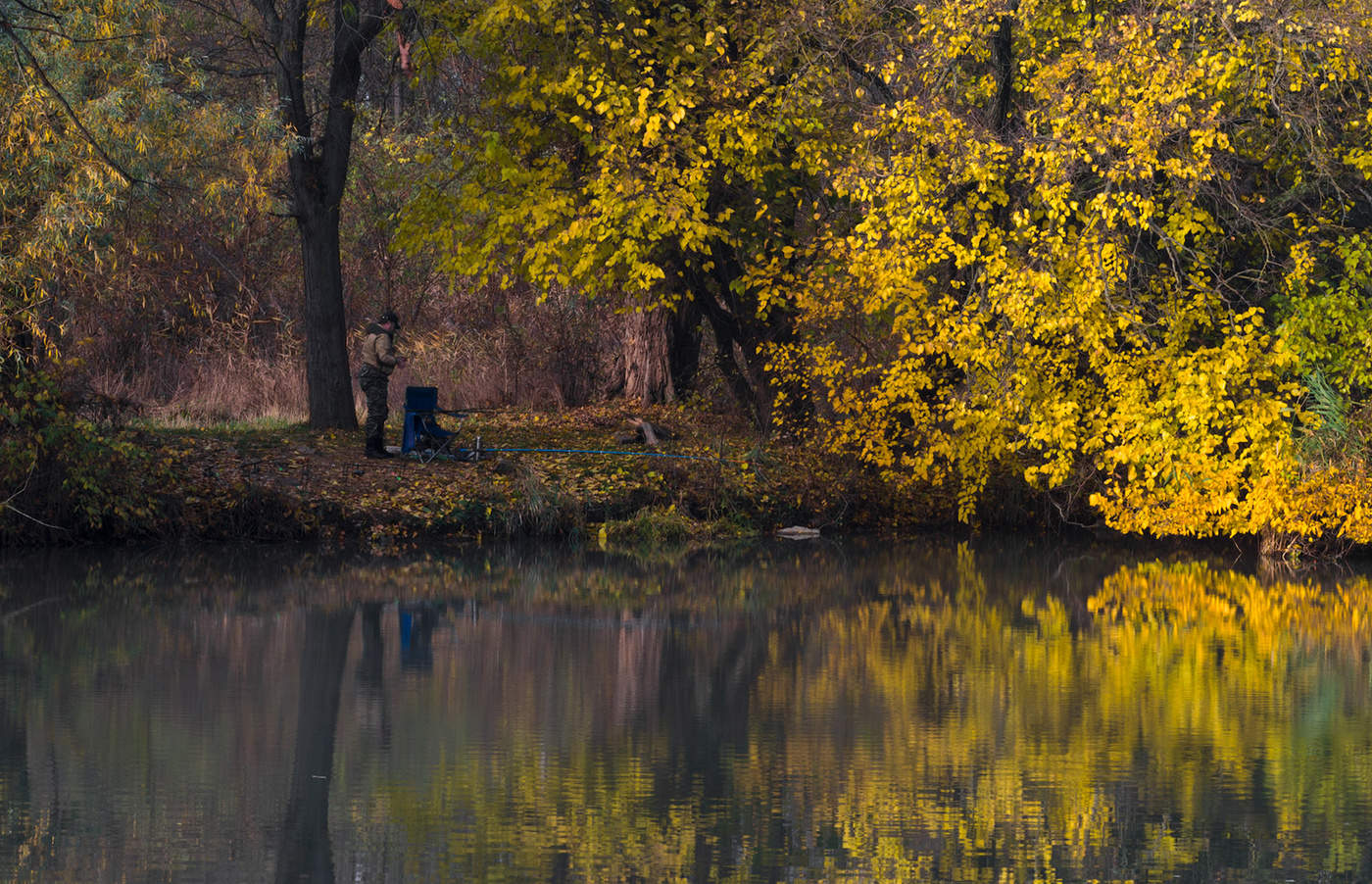 Утро рыбака