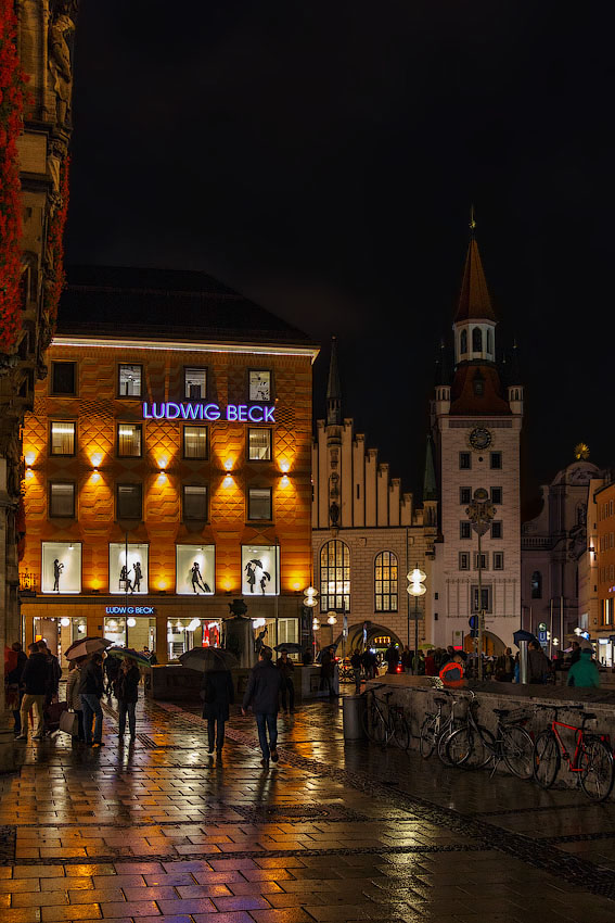 Вечерние прогулки под дождём