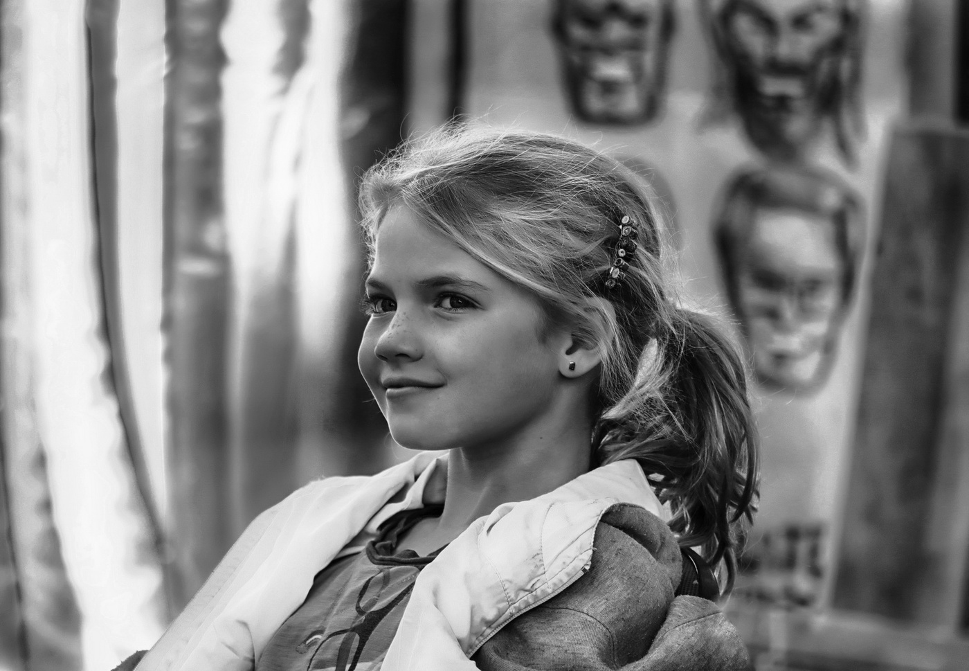 Портрет незнакомой девочки