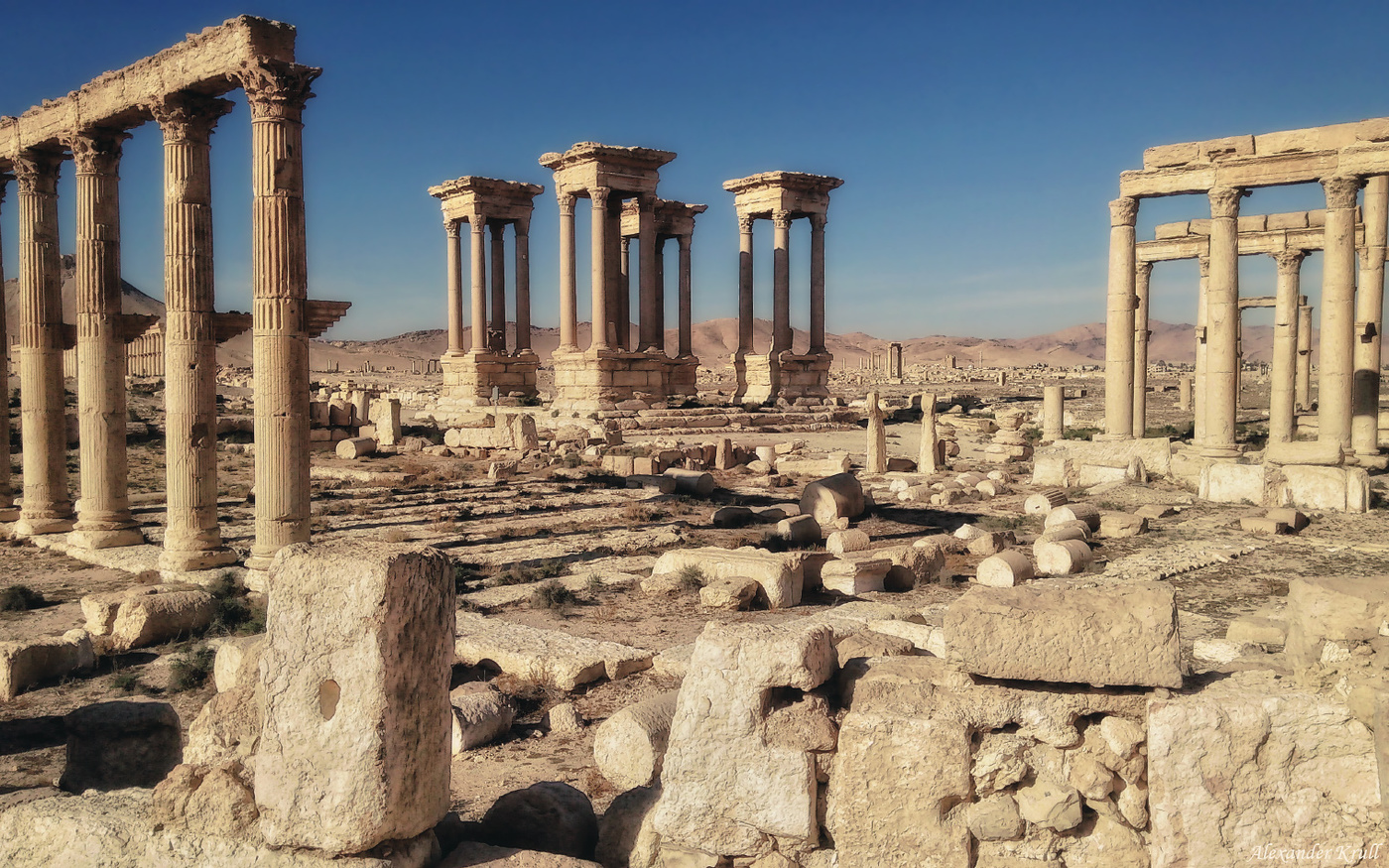 Белое солнце Пальмиры...