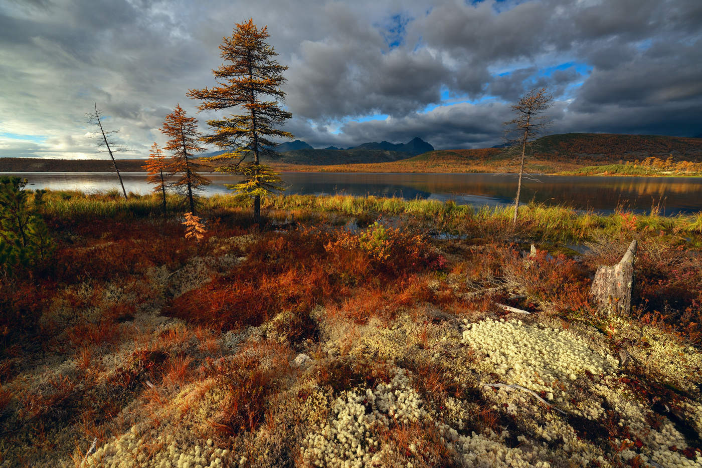 Осень у озера