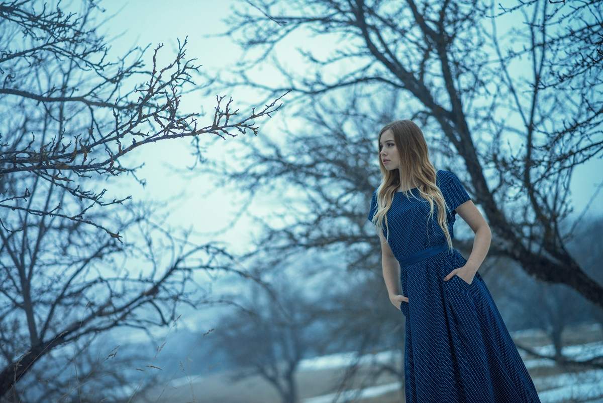 В апрельском саду