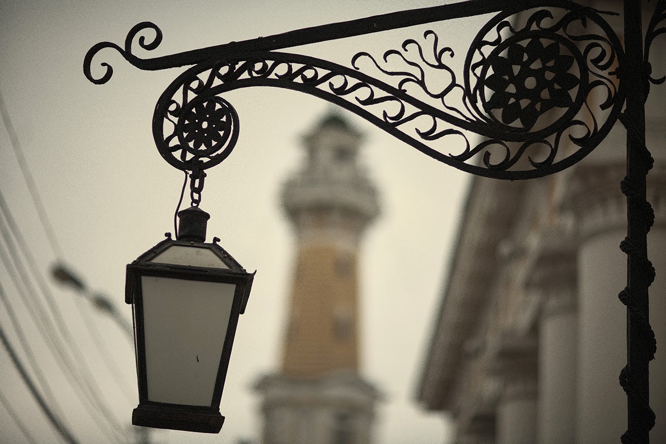 Тимур Кострома. Кованый уличный фонарь