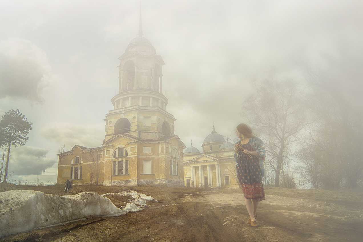 На Вербное ....