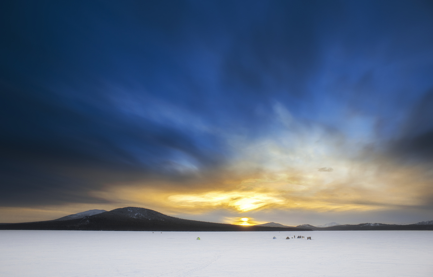 Закат на оз.Зюраткуль