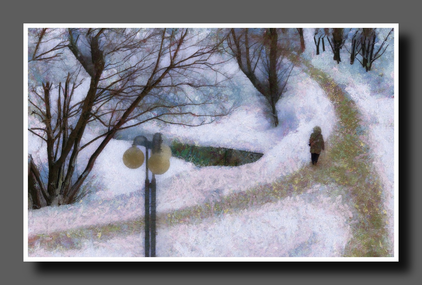 Этюд. Маслом.