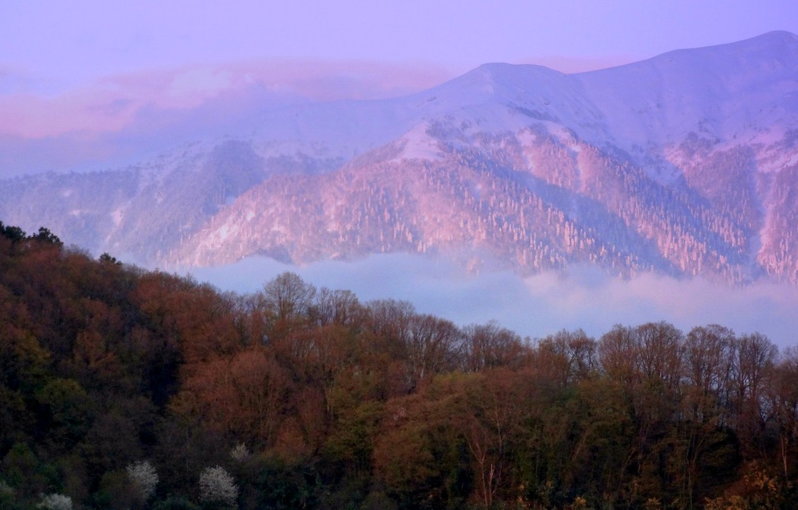 Вечер в горах