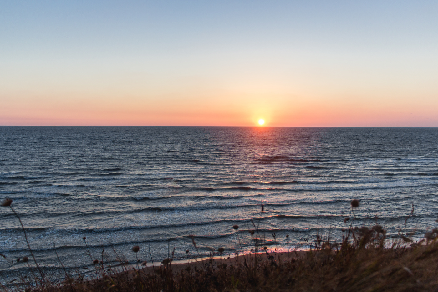 Раннее утро Азовское море Август 2016