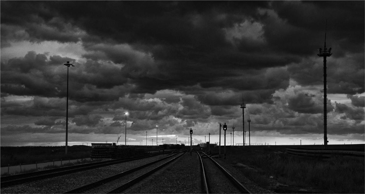 На переезде