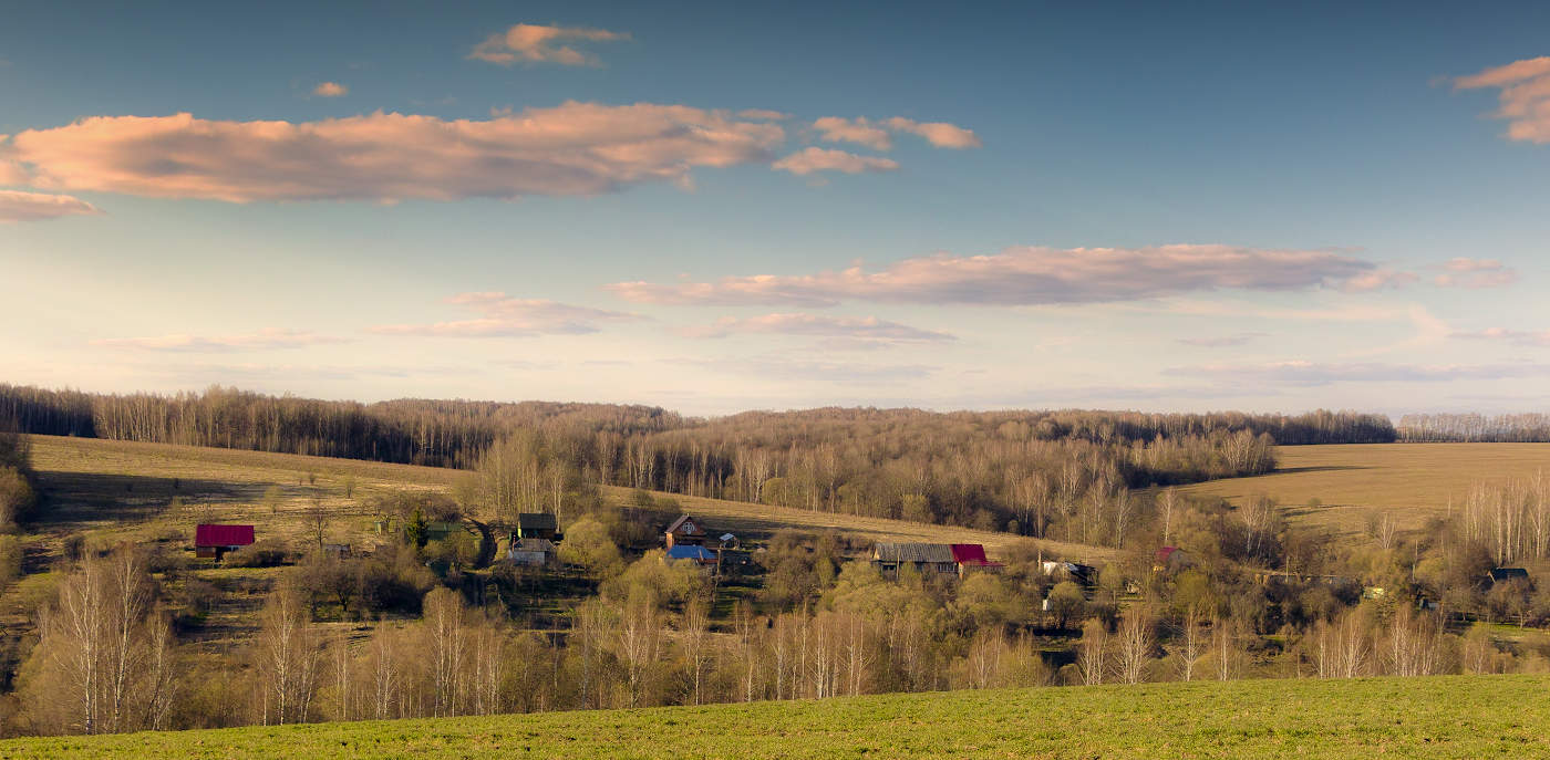 Вечер в деревне
