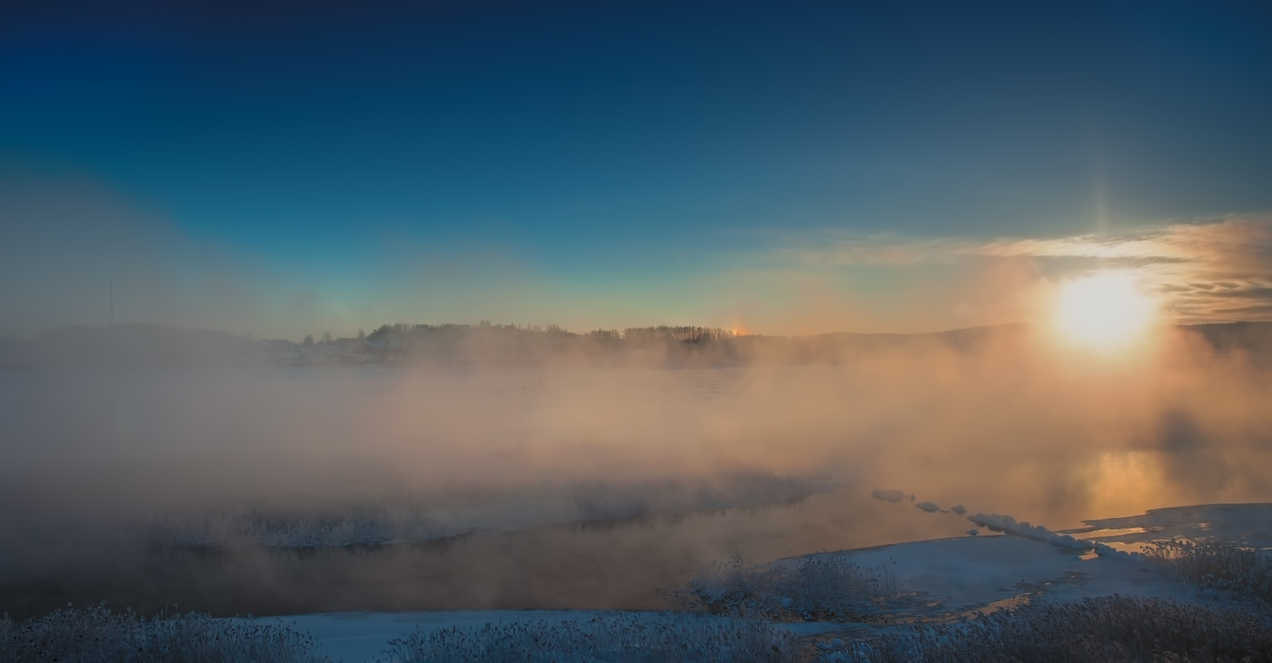 Зимняя река