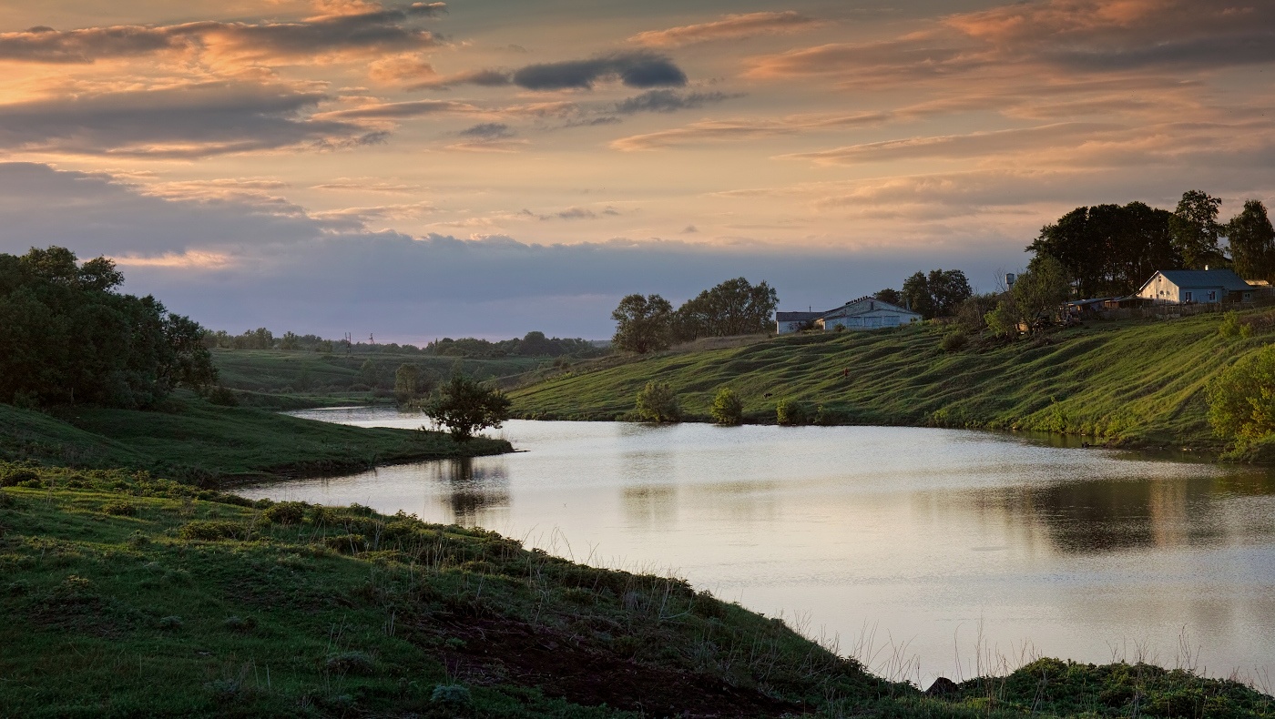 Вечером в деревне