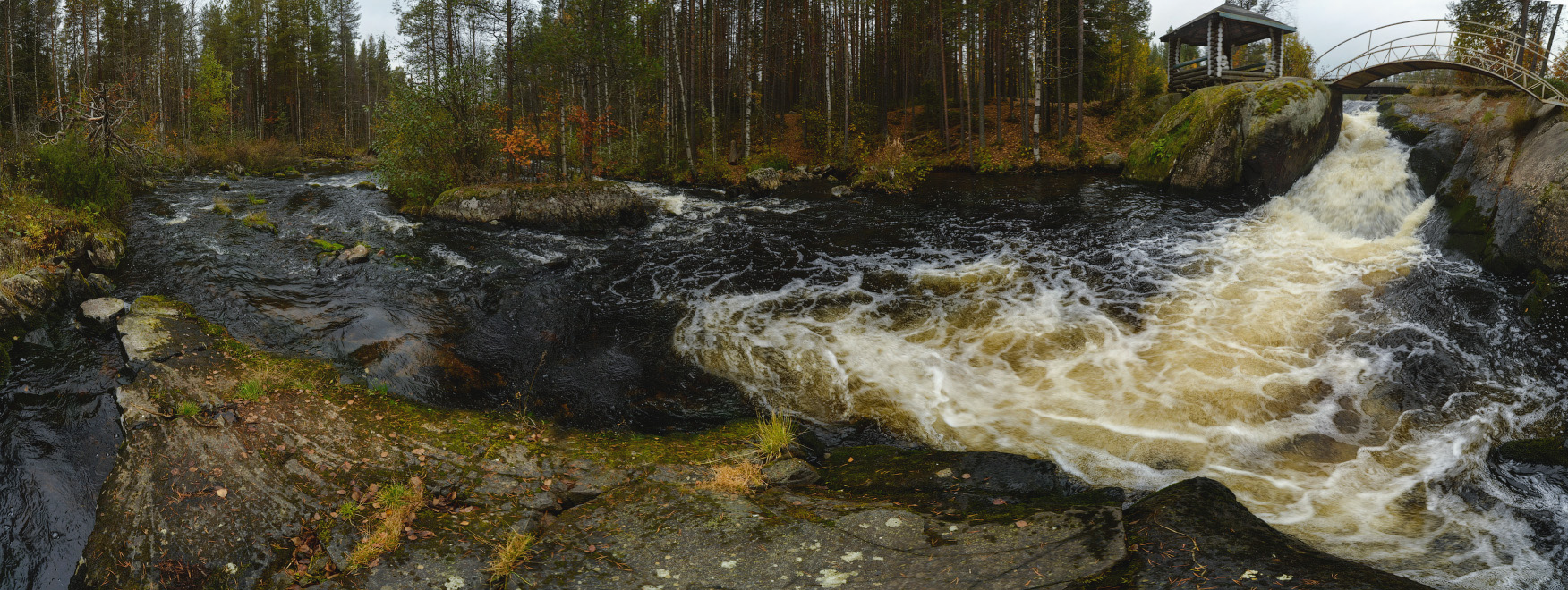 Пяозерский водопад
