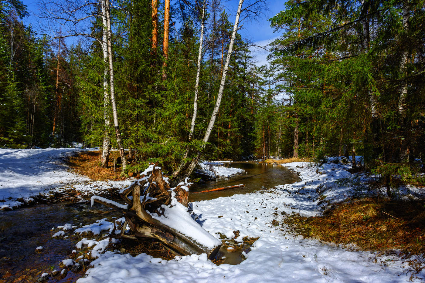 Майский снег