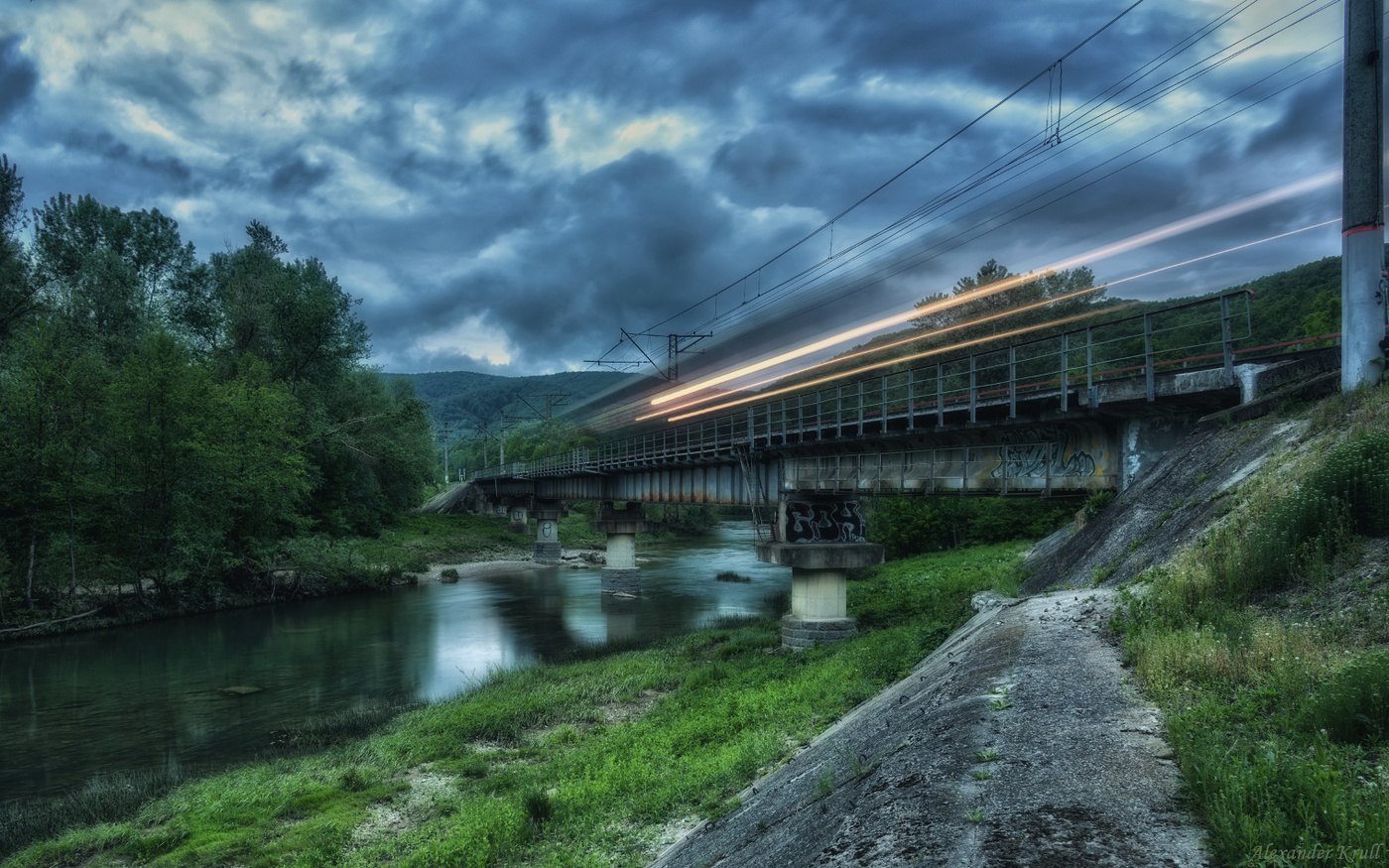 Вечерняя электричка...