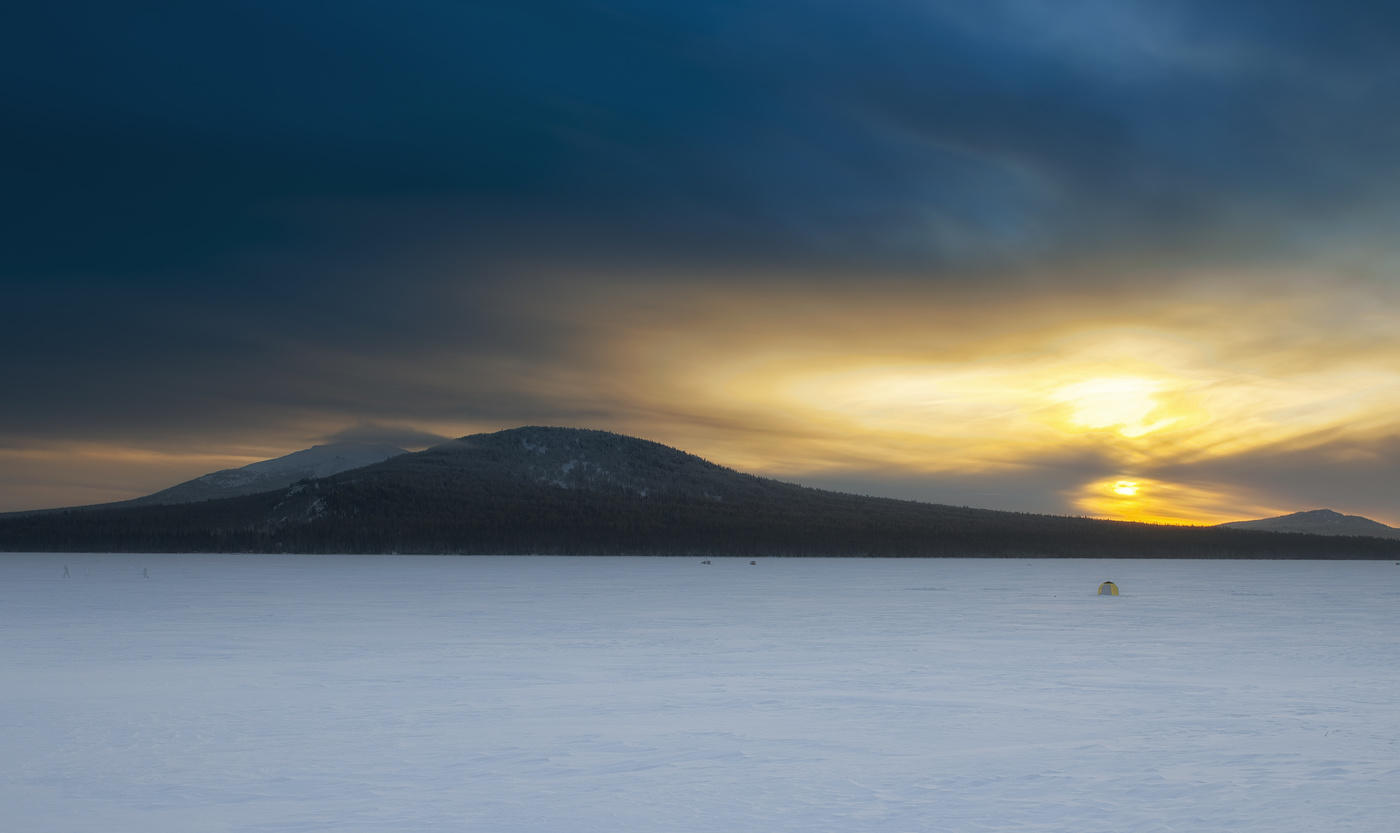 Закат на оз.Зюраткуль