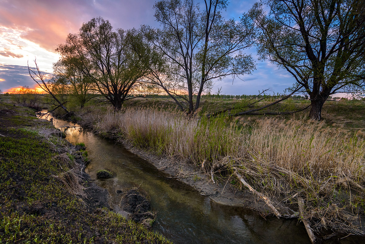 Закатное время...