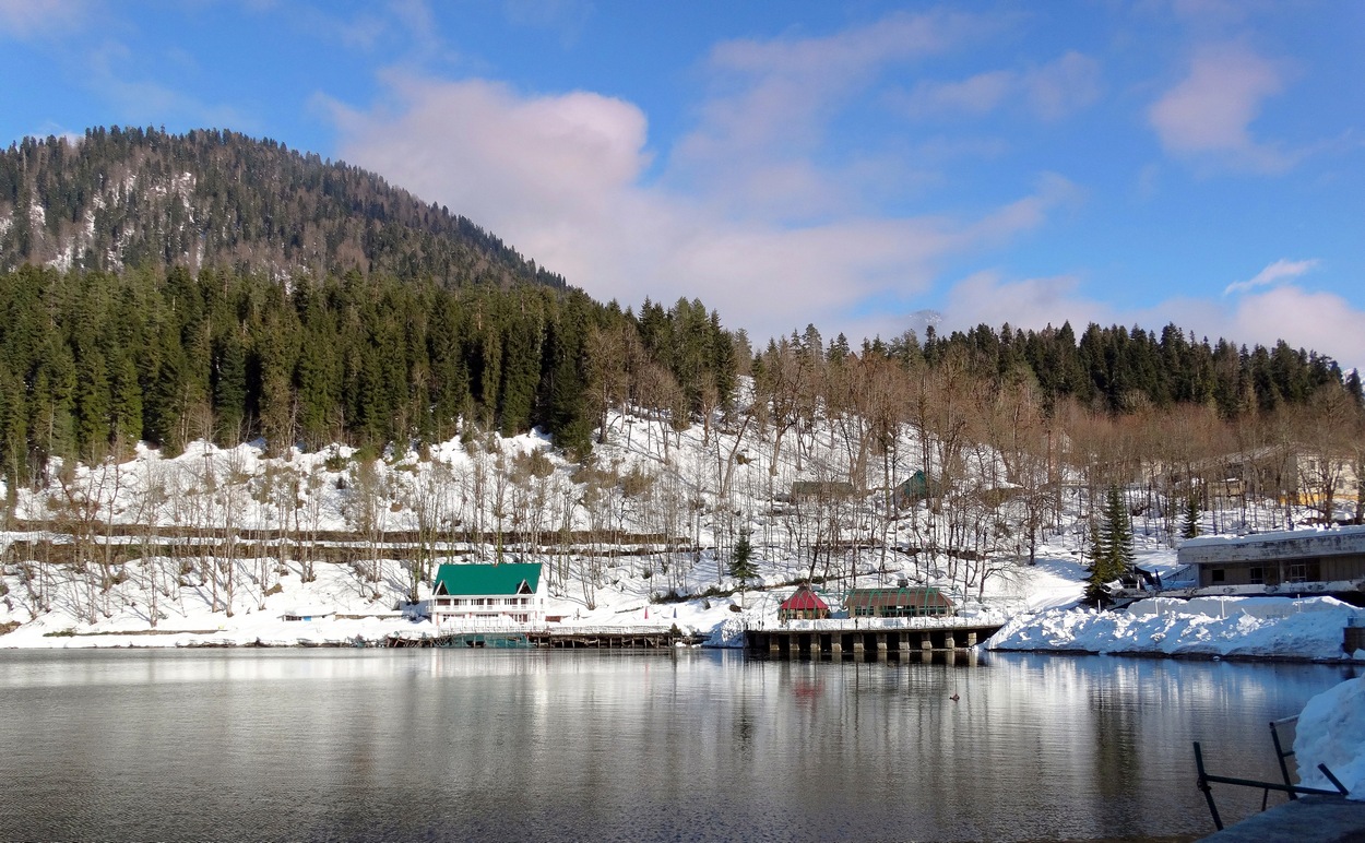 Весна пришла и на Рицу