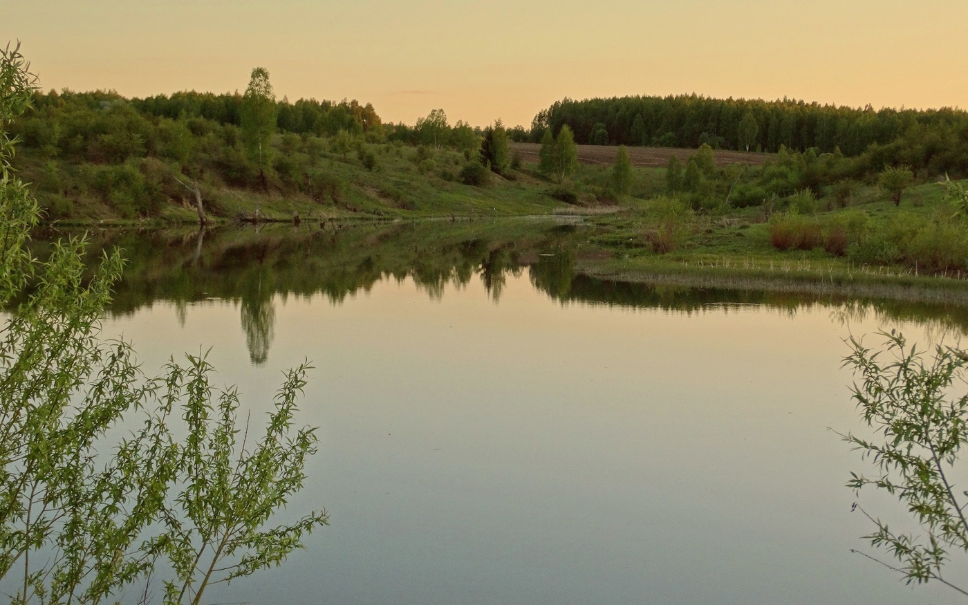 Вечерняя майская тишина