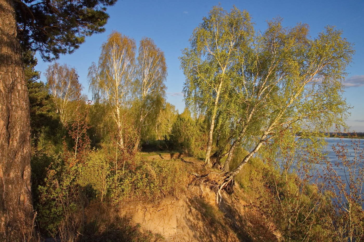 *НАД РЕЧНОЙ КРУЧЕЙ**