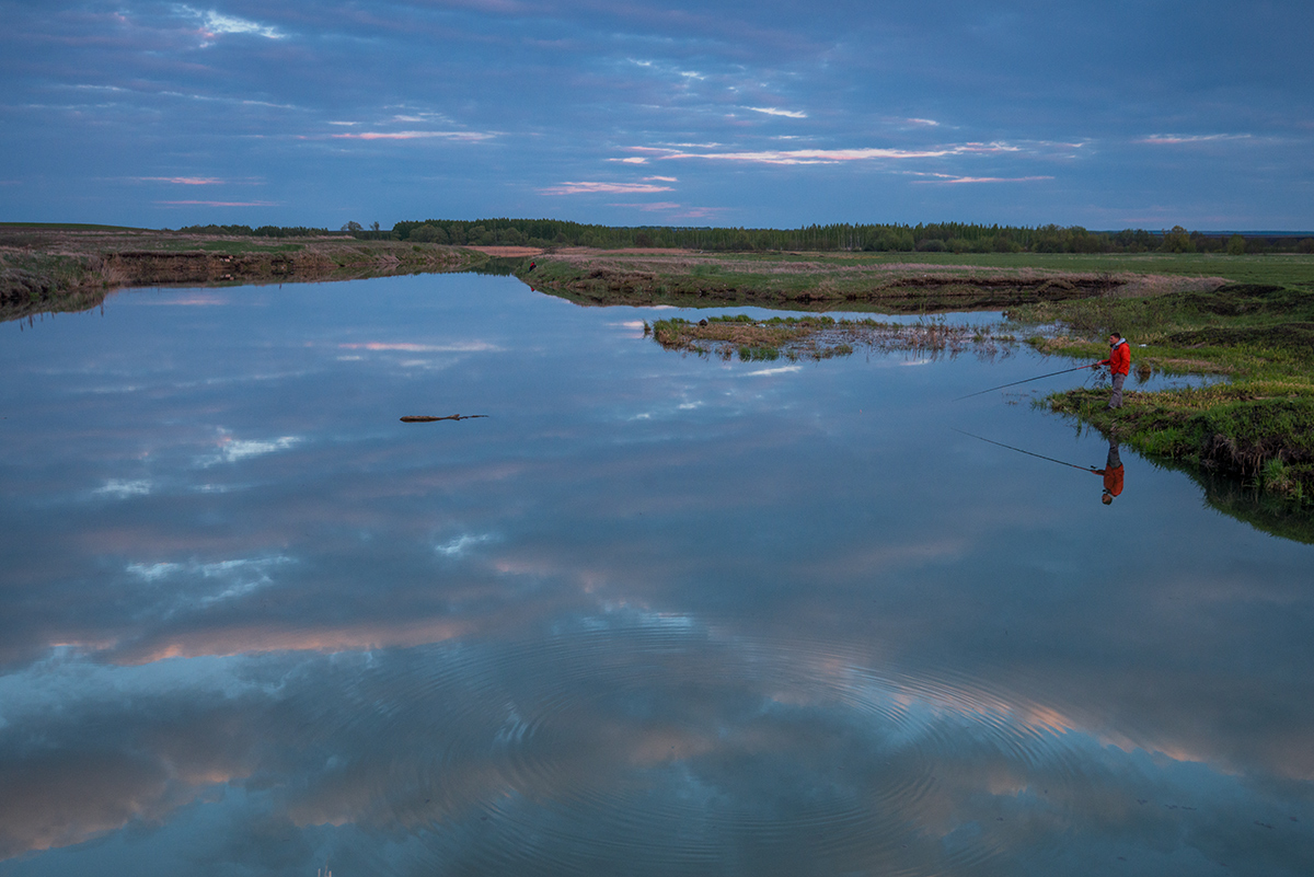 Вечерняя рыбалка...
