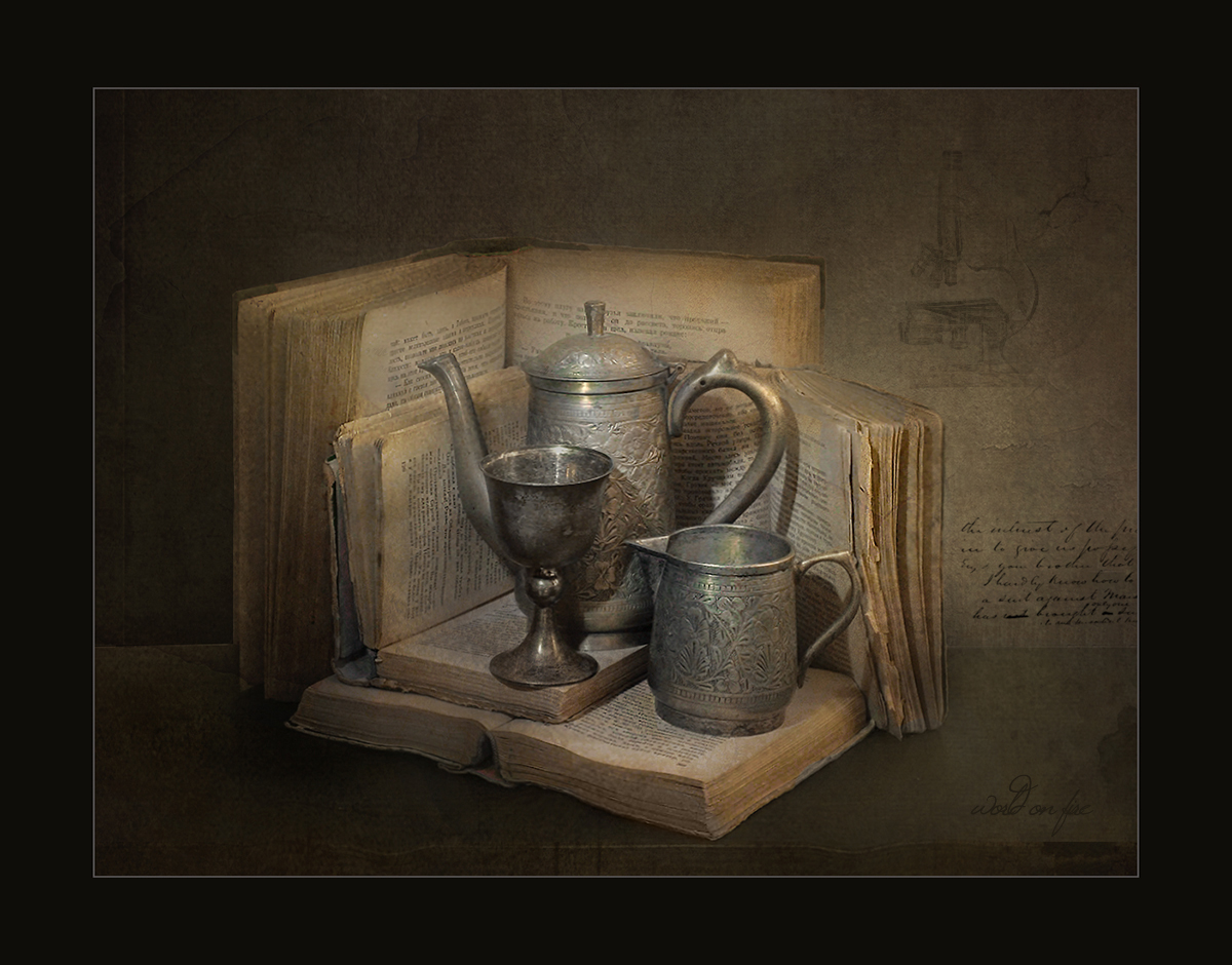 четыре книги и немного металла