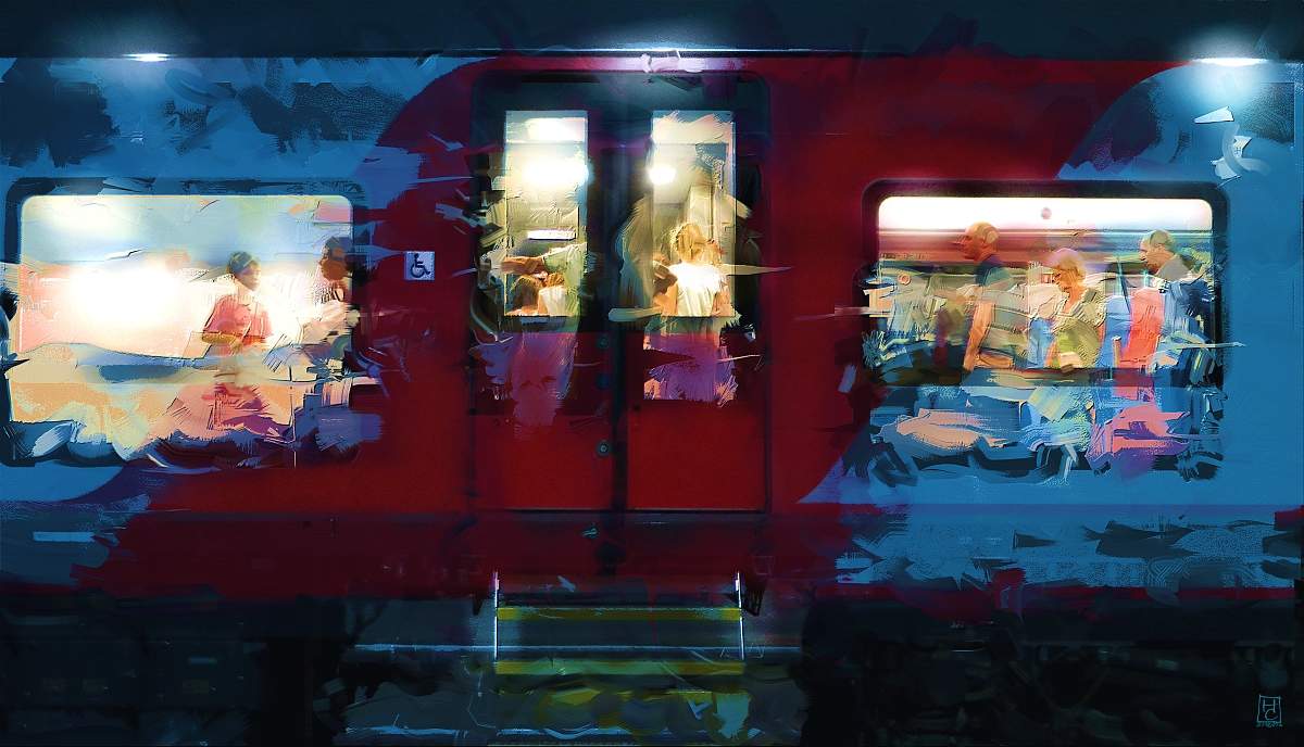 Последняя электричка Адлер-Туапсе