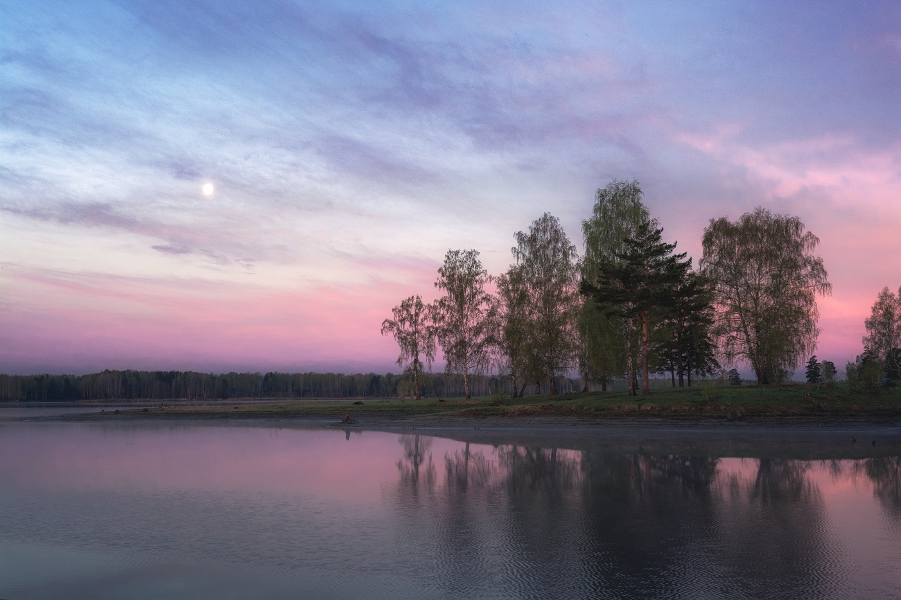 Ранним утром.