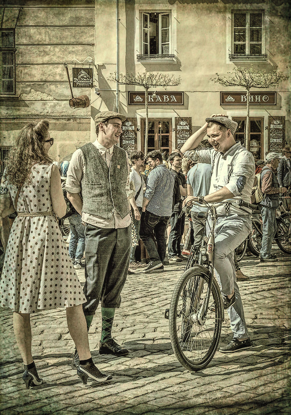 В стиле ретро