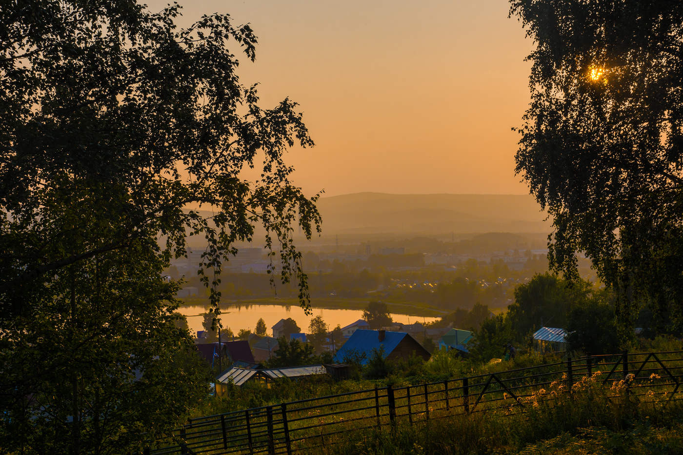 Туманный вечер