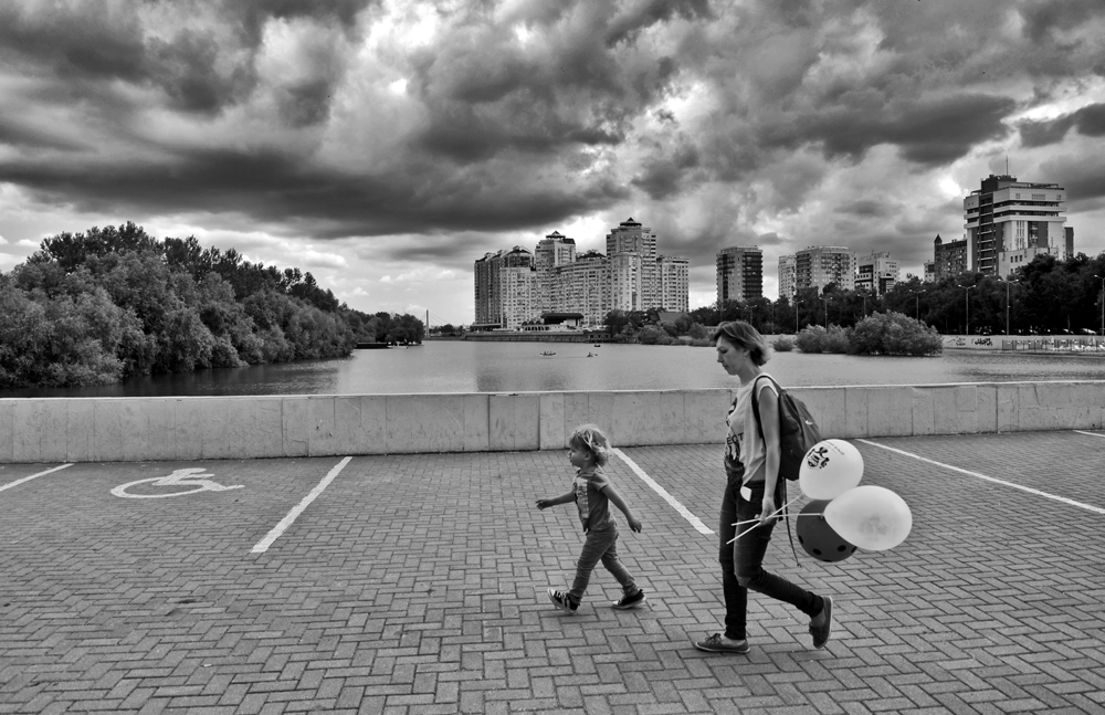 На праздник...