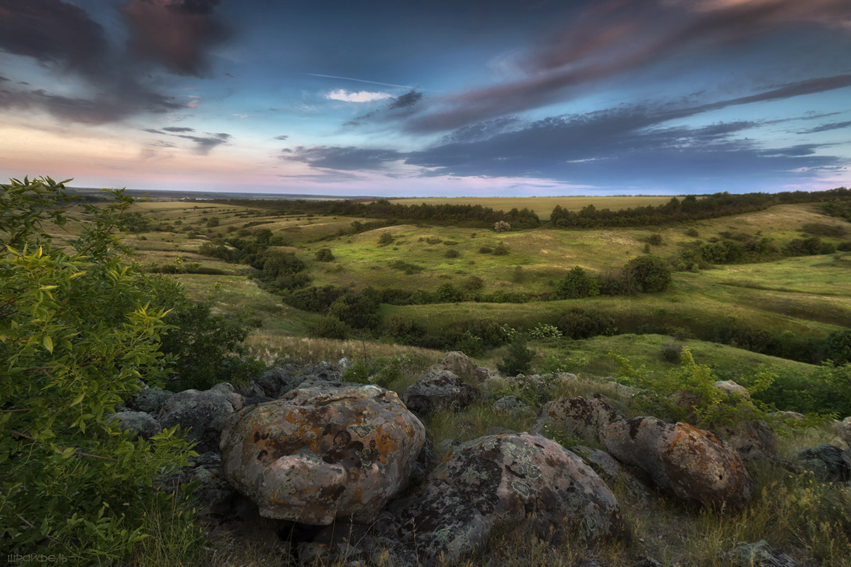 Закат в июне