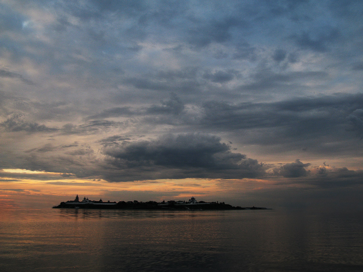 На закате дня