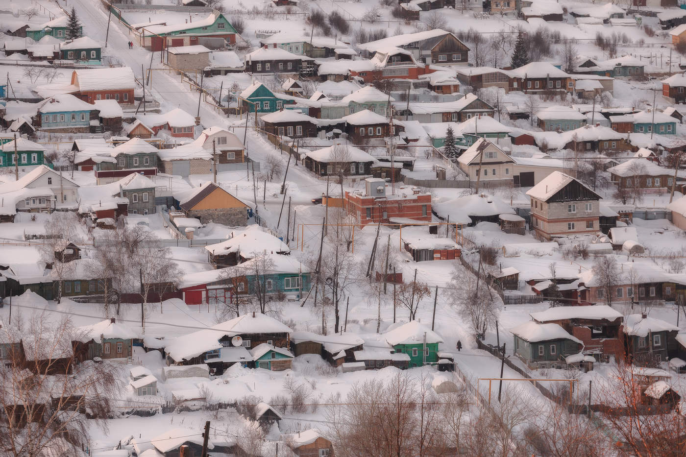 Неторопливая жизнь нашего городка