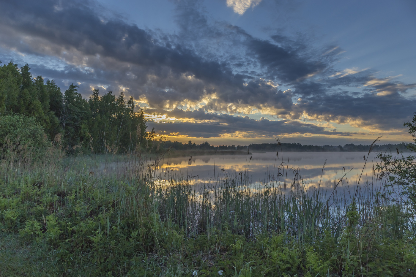 На краю озера